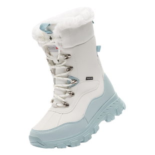 登山雪地靴男女防水冰上防滑加厚保暖零下40度防寒徒步鞋户外登山