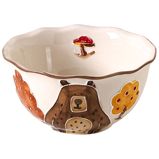 川岛屋可爱餐具漂亮的饭碗家用2026新款高颜值一人食碗具盘子菜盘