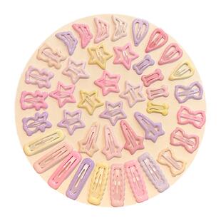 可爱儿童刘海发夹前额碎发bb夹女童宝宝边夹侧边女孩夹子发卡头饰