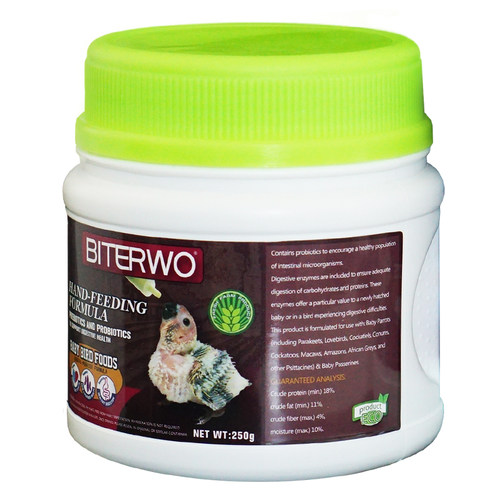 BITERWO比特沃通用鹦鹉幼鸟奶粉增重高低脂KT鹦鹉奶粉A19A21奶粉