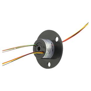 默孚龙滑环内孔5mm外径22mm 2 4 6路每路2A 导电滑环导电环集电环