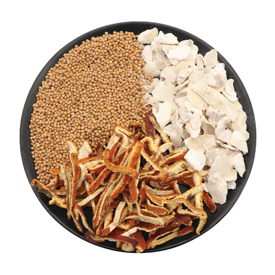 白芥子8g生牡蛎12g陈皮6g克组合原材料天然无硫新货干货正品包邮