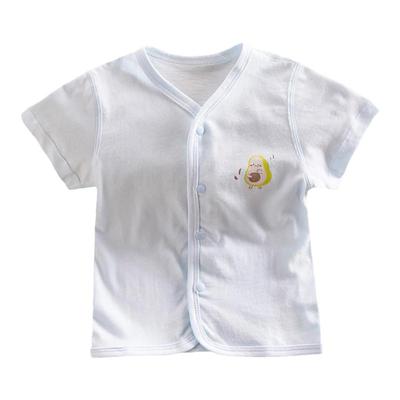 夏季婴儿纯棉半袖上衣外出服短袖