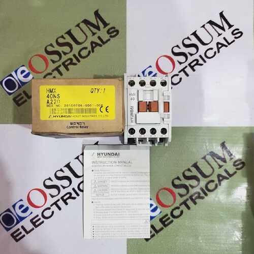 HYUNDAI电动HMX40NSAUXILIRY接触器电压220VAC免费快速发货