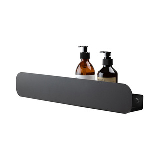 不锈钢浴室置物架卫生间淋浴房酒店厕所洗发水沐浴露工字架子黑色