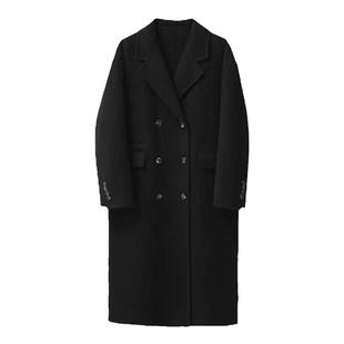 特价 韩版新款长款羊毛大衣954大翻领 有里衬时尚通勤女装大衣