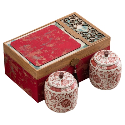 新品活动中大红袍高档礼盒装