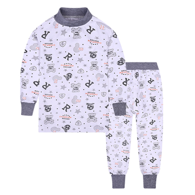 全棉内衣套装儿童内衣棉毛衫