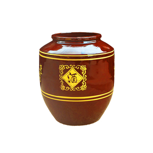 长期存酒专用酒坛酒罐土陶家用密封藏酒缸陶瓷酒壶装白酒泡酒瓶子