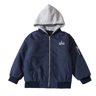 男童夹棉外套2025新款冲锋衣薄棉儿童加厚二棉今年流行爆款秋冬季