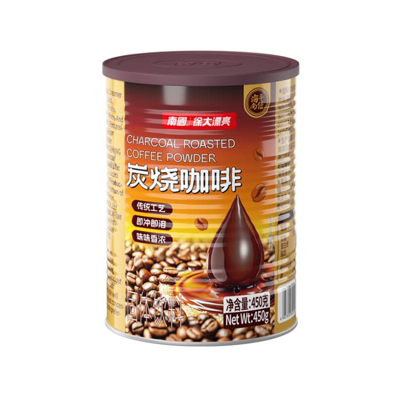 南国海南炭烧咖啡450g速溶3合1
