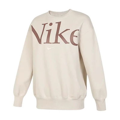 宽松加绒套头卫衣耐克Nike女士