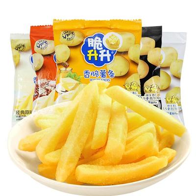 脆升升薯条20g多口味网红零食