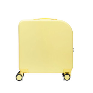 alloy/乐几行李箱时尚黄色旅行箱拉杆箱登机箱