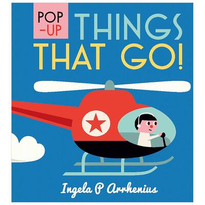 【预售】【Pop-up立体书】Things That Go!交通工具 精致小巧儿童英文童书【善优童书】