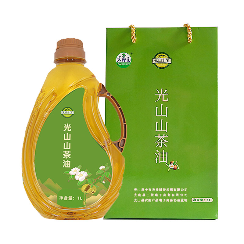 信阳光山山茶油纯油茶籽油大容量实惠装土特产新品促销1000ml/壶