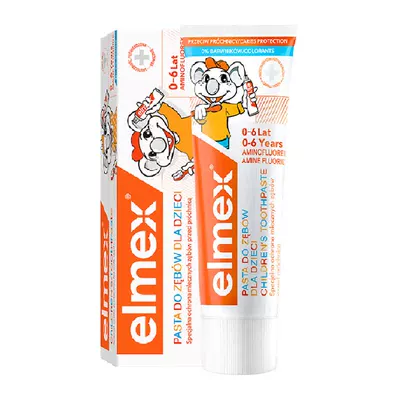 elmex艾美适含氟防蛀儿童牙膏