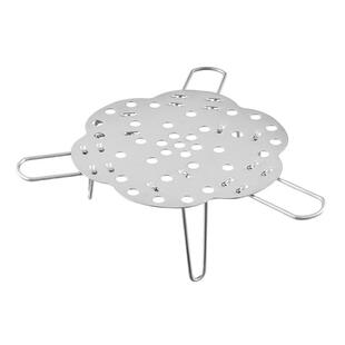 卡罗特304不锈钢可伸缩蒸架多功能折叠蒸笼支架高脚隔水蒸菜锅架