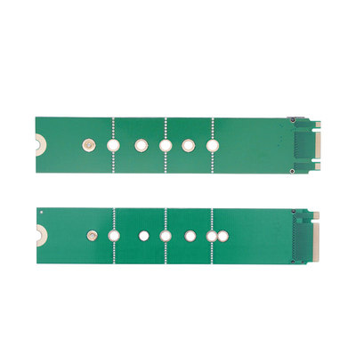 M.2硬盘接口测试保护卡B+Mkey NGFF公对母SSD插槽延长转接测试板