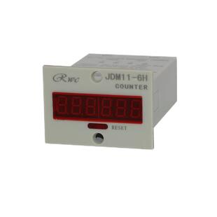 JDM11-6H 工业人客流量累加红外线冲床自动感应数显电子式计数器