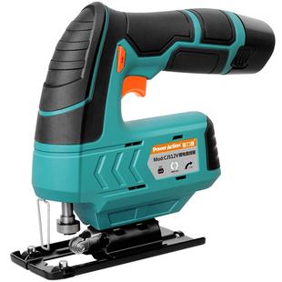 电动锯曲线锯多功能锂电木工工具电锯家用手持木板线锯小型切割机