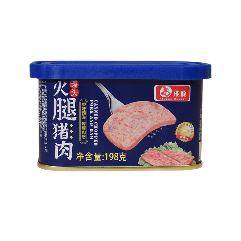 火腿猪肉罐头340g飞龙