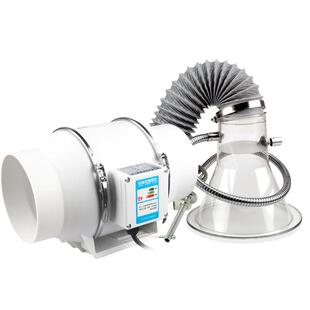 焊锡吸烟机吸烟仪吸烟罩透明pvc电子厂电焊抽烟换气抽风机吸烟器