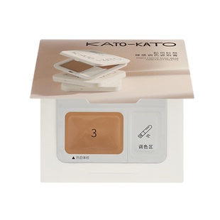 【会员试用】kato三色遮瑕膏试色卡350mg