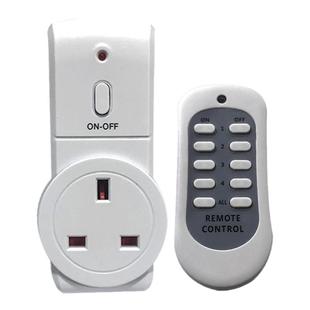 英规遥控插座智能家居香港无线遥控开关远距离无线可穿墙定时器