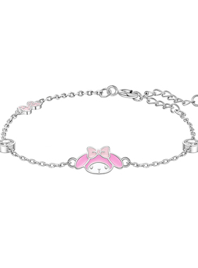 潮色绘三丽鸥联名美乐蒂手链