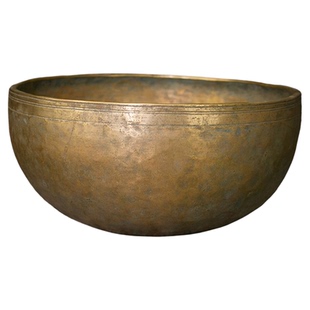 藏巴蒂老颂钵尼泊尔手工老钵颂钵孤品冥想瑜伽音疗铜磬佛音碗钵孟