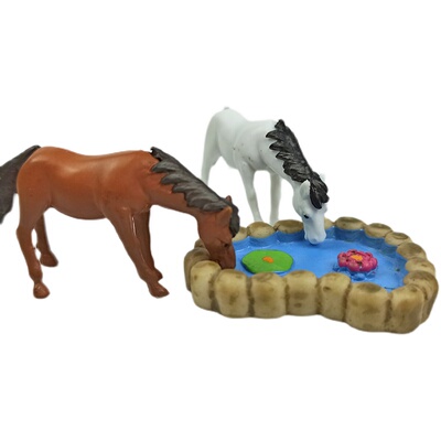 火红幻觉塑料装饰品田园风摆件