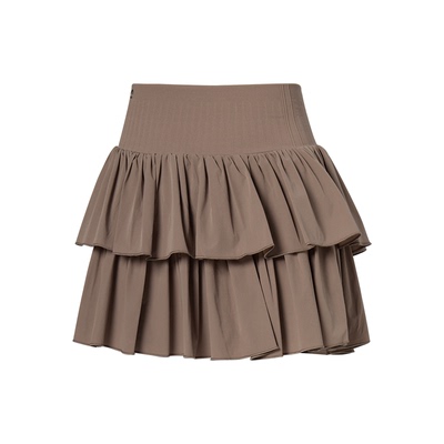 JSC运动网球裙双层蛋糕裙摆