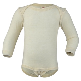 德国ENGEL FW23秋冬儿童羊毛长袖包屁衣高腰裤子