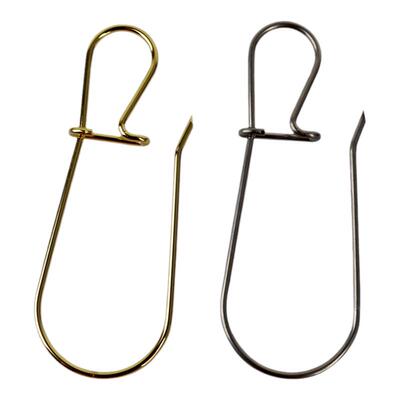 路亚鱼扣地插活鱼扣单扣登山扣超轻鱼扣路亚活鱼扣不锈钢鱼扣鱼锁