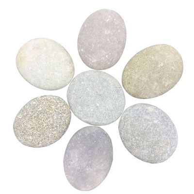手绘鹅卵石创意天然儿童绘画石
