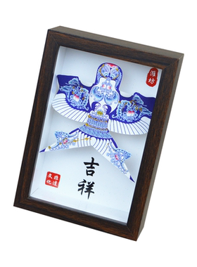 新款潍坊工艺品风筝摆件沙燕相框