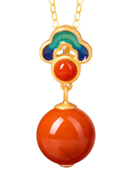 【祥云如意】南红吊坠女款