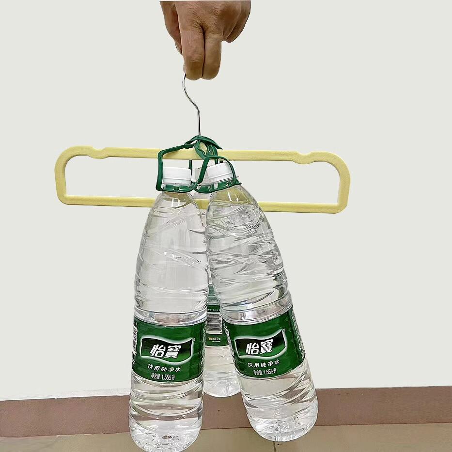 裤架整理师专用植绒裤架塑料绒布衣橱收纳省空间衣柜家用围巾衣架