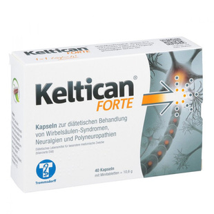 包邮 德国Keltican营养神-经修复胶囊维生素B12钴胺素40粒