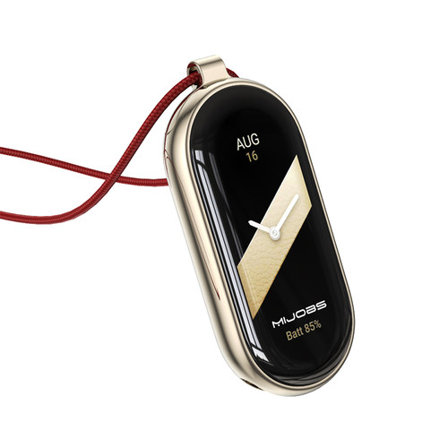 适用小米手环10/9/8项链绳吊坠配件表带nfc挂绳挂件配饰吊绳智能挂坠连接器挂脖子链条链子女腕带diy手链卡扣