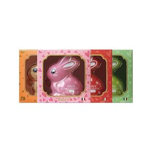 【自营】意大利进口Eda's艾达的世界牛奶巧克力小兔年货礼盒零食