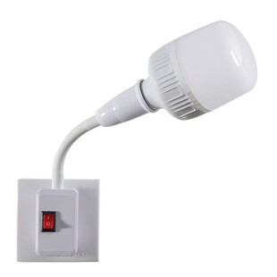 小夜灯插电款声控e14小螺口led灯座带插头遥控开关卫生间壁灯墙灯