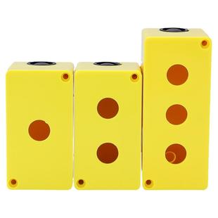 BX3-16按钮控制盒开关按钮盒开孔16mm防尘盒子LA16 LA128三孔1孔2