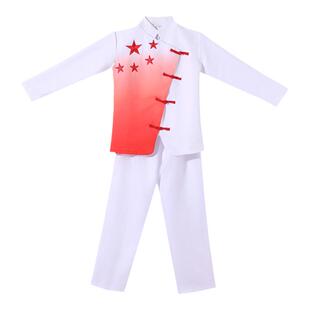 国庆儿童爱国朗诵演出服合唱服中小学生运动会演讲比赛礼服演出服