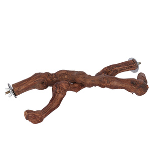 蜜袋鼯攀爬玩具鹦鹉鸟葡萄树藤蔓木跳台蜜袋鼬爬绳松鼠笼子用品