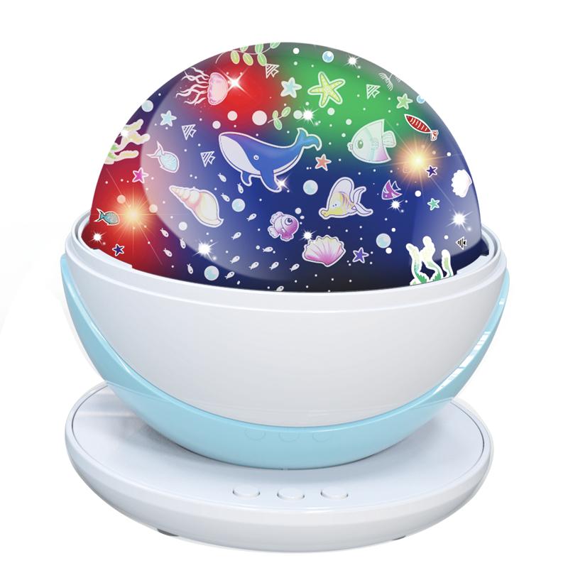圣诞礼物儿童星空灯投影小夜灯氛围感梦幻台灯床头灯睡眠卧室创意