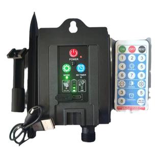 太阳能光伏板24V31V太阳能灯串控制器装饰灯配件流星雨插电变压器