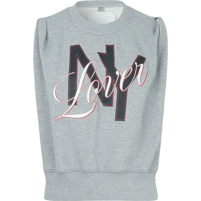 【折扣】3.1 Phillip Lim 秋冬女刺绣印花褶饰棉质上衣