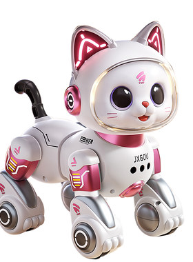 ai智能机器猫编程教育儿女童玩具